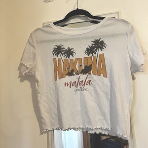 Disney Lion King Crop Tee